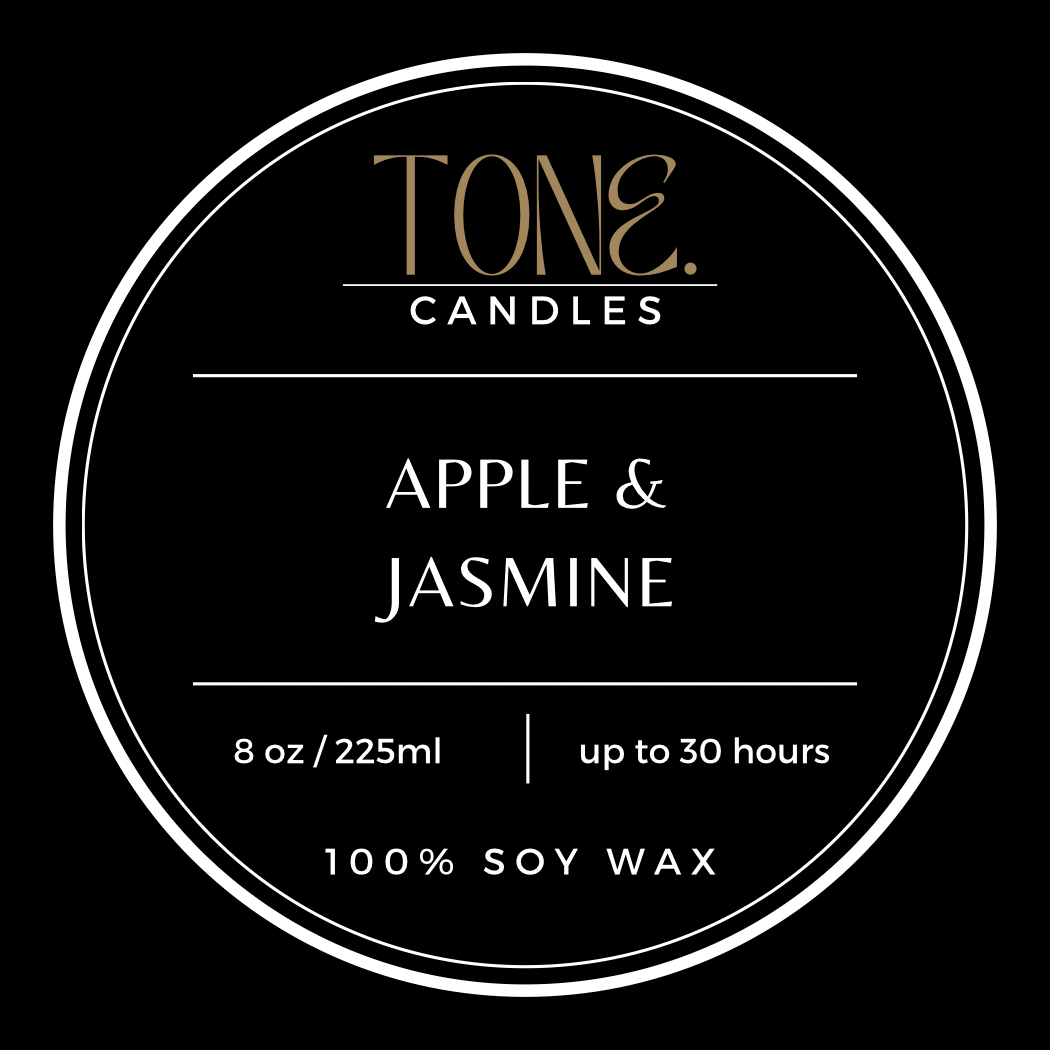 Apple & Jasmine 2-Wick Candle