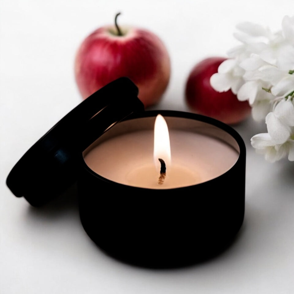 Apple & Jasmine Single Wick Candle