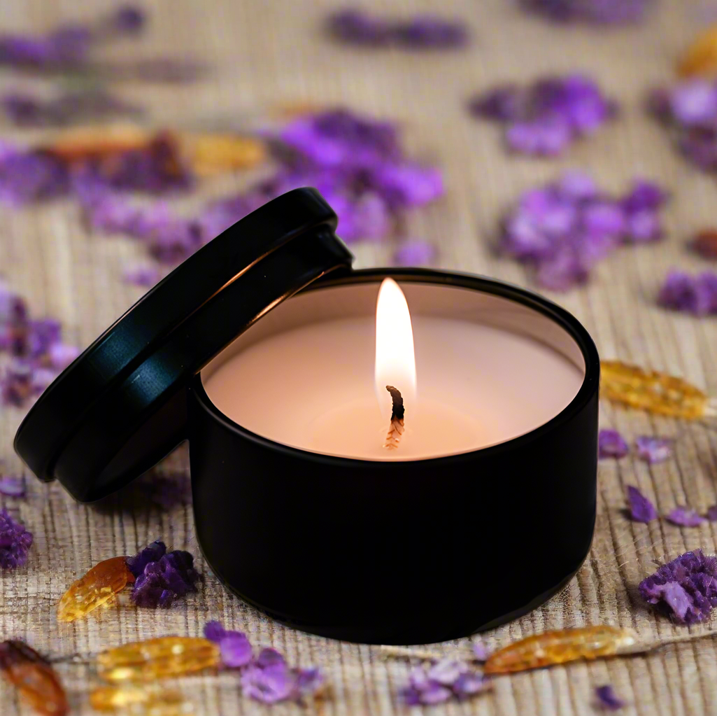 Amber & Lavender Single Wick Candle