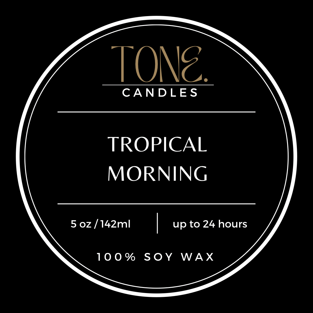 Tropical Morning Single Wick Candle