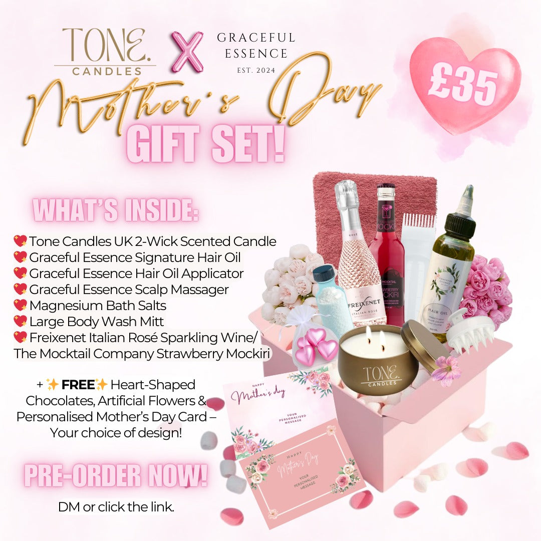 Tone Candles X Graceful Essence Mother’s Day Gift Set